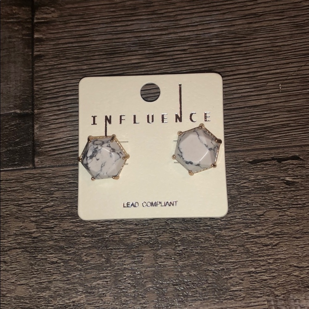 NEW Influence Howlite Earrings